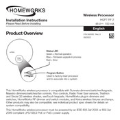 Homeworks HQP7-RF-2 Mode D'emploi