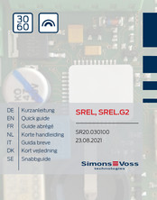 Simons Voss Technologies SREL Guide Abrégé