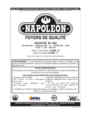 Napoleon GI3600-P Instructions D'installation Et D'opération