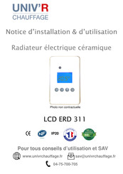 Univ'R Chauffage FVT2C20M-0510 Notice D'installation/D'utilisation