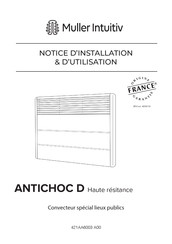 Muller Intuitiv M104111 Notice D'installation/D'utilisation