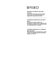 Brizo 75P Série Manuel Du Propriétaire