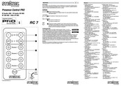 STEINEL Presence Control PRO RC 7 Mode D'emploi