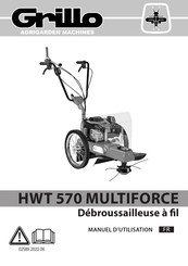 Grillo HWT 570 MULTIFORCE Manuel D'utilisation