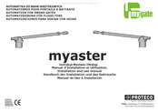Proteco MyGate myaster 3 Manuel D'installation Et Utilisation
