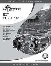 AquaScape 45052 Instructions Et Entretien