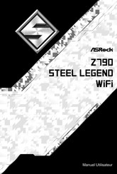 ASROCK Z790 Steel Legend WiFi Manuel Utilisateur