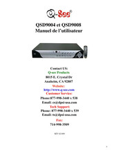 Q-See QSD9004 Manuel De L'utilisateur