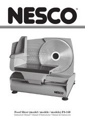 Nesco FS-160 Manuel D'instructions