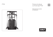 SKF PTEX Notice De Mise En Service Et D'entretien