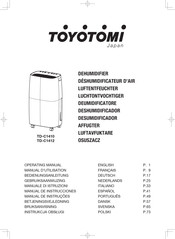 Toyotomi TD-C1410 Manuel D'utilisation