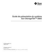 Sun StorageTek 5800 Mode D'emploi