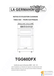 La Germania TGG60DFX Notice D'utilisation