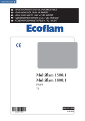 Ecoflam Multiflam 1800.1 Mode D'emploi