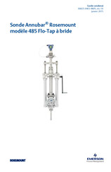 Emerson Rosemount Sonde Annubar 485 Flo-Tap Guide Condensé