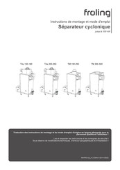 Fröling TM 300-320 Instructions De Montage Et Mode D'emploi