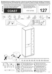 trendteam COAST 127 Instructions De Montage
