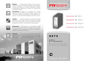 PR electronics 2273 Mode D'emploi