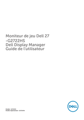 Dell G2722HS Guide De L'utilisateur
