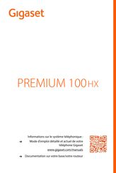 Gigaset PREMIUM 100 HX Mode D'emploi