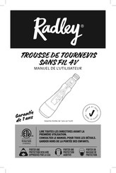 RADLEY 1248-203 Manuel De L'utilisateur