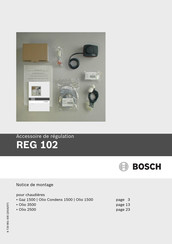 Bosch REG 102 Notice De Montage