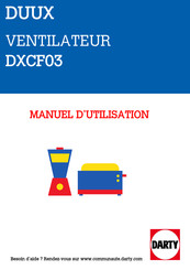 Duux Whisper DXCF03 Manuel D'utilisation