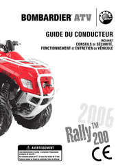 BRP Bombardier Rally 200 2006 Guide Du Conducteur