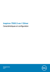 Dell Inspiron 7500 2-en-1 noir Caractéristiques Et Configuration