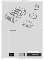 THOMSON DCX 650 Manuel D'utilisation