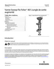 Emerson Fisher Sweep-Flo 461 Manuel D'instructions