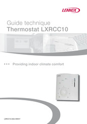 Lennox LXRCC10 Guide Technique