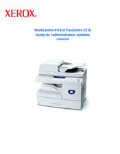 Xerox FaxCentre 2218 Mode D'emploi