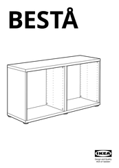 IKEA BESTA 694.402.66 Mode D'emploi