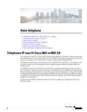 Cisco 8821 Mode D'emploi