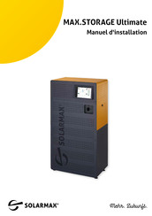 SolarMax MAX.STORAGE Ultimate 15 Manuel D'installation