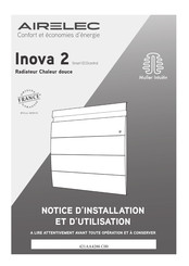 Airelec Inova 2 Smart ECOcontrol Notice D'installation Et D'utilisation