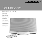 Bose SoundDock Notice D'utilisation