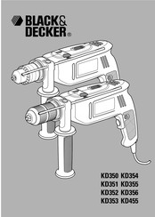 Black & Decker KD350 Mode D'emploi
