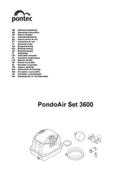 Pontec PondoAir Set 3600 Notice D'emploi