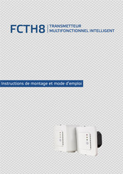 Sentera Controls FCTH8 Instructions De Montage Et Mode D'emploi