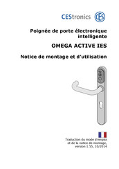 CEStronics OMEGA ACTIVE IES Serie Notice De Montage Et D'utilisation