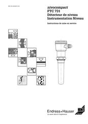 Endress+Hauser nivocompact FTC 731 Instructions De Mise En Service