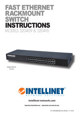 Intellinet 520409 Mode D'emploi