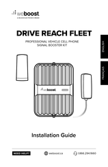 Wilson Electronics weBoost Drive Reach Fleet Guide D'installation