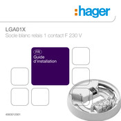 Hager LGA01X Guide Rapide