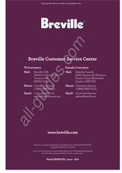 Breville the Duo-Temp BES800XL Livret D'instructions