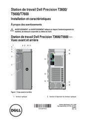 Dell Precision Workstation T5600 Installation Et Caractéristiques