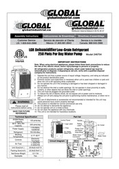 Global 246704 Instructions