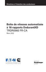 Eaton EndurantXD TRDR0960 Mode D'emploi